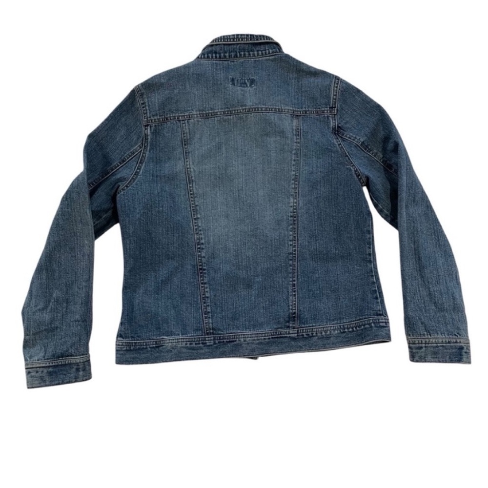 Old Navy Basic Denim Jean Jacket Size L - image 2